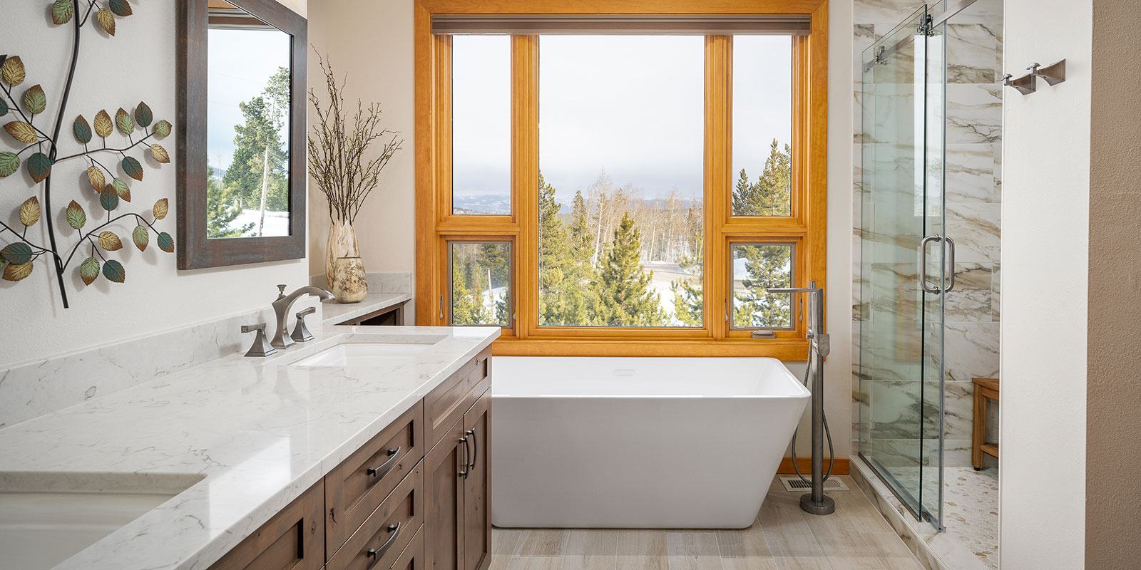 custom bathroom remodel by EK Kitchens & Design in Denver and Winter Park CO